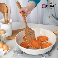 [제너] 티크나무 원목 조리도구 롱수저세트/뒤집개/볶음주걱 택1