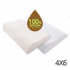 [팜프링] 100% 천연라텍스 경추베개 40*60
